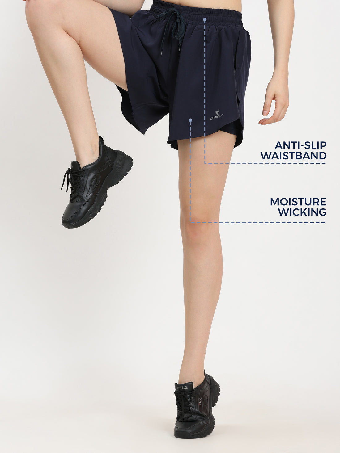 Womens NS Lycra Training Shorts Wholesale India