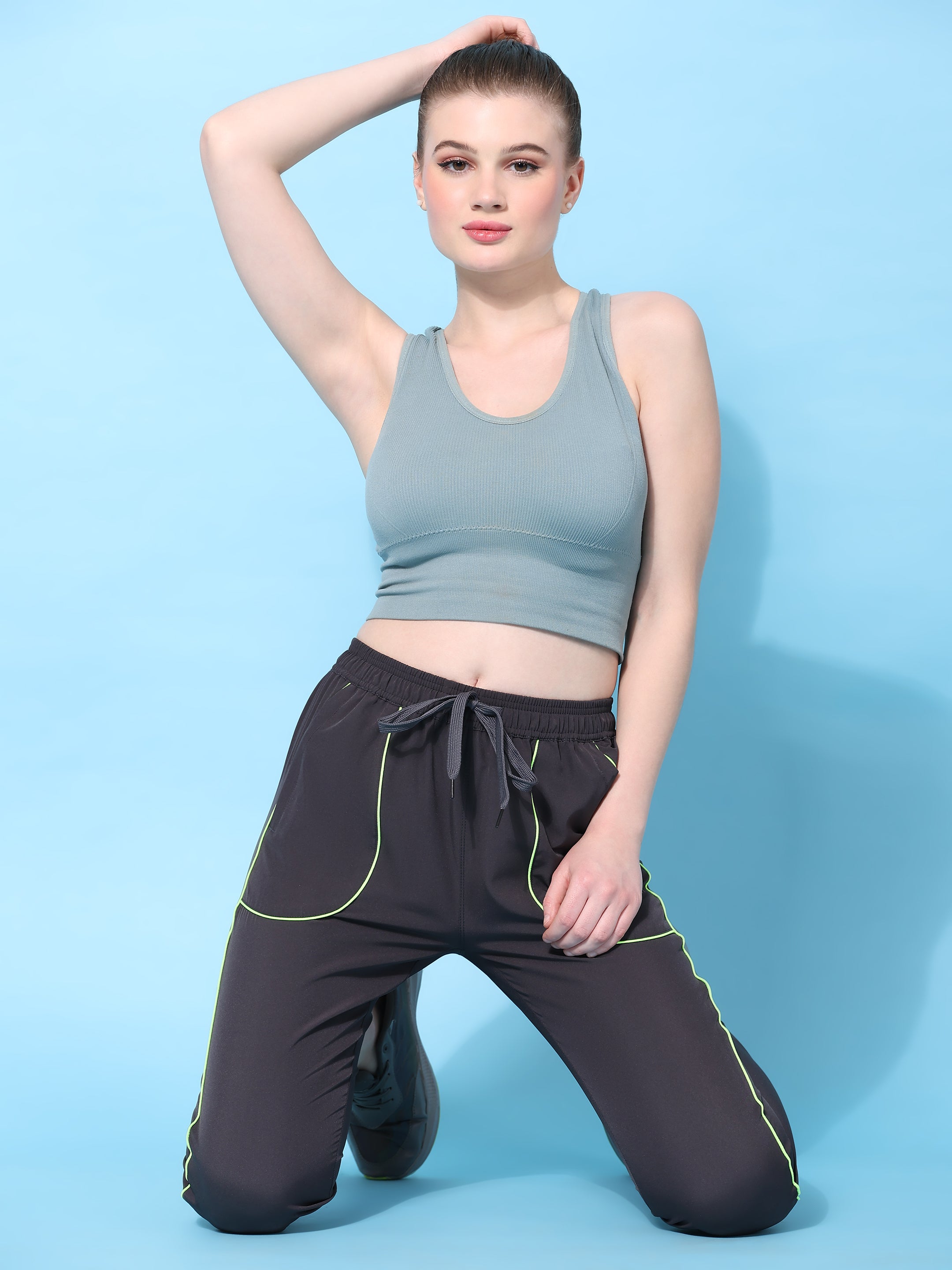 Womens NS Lycra Running Track Pants Wholesale India