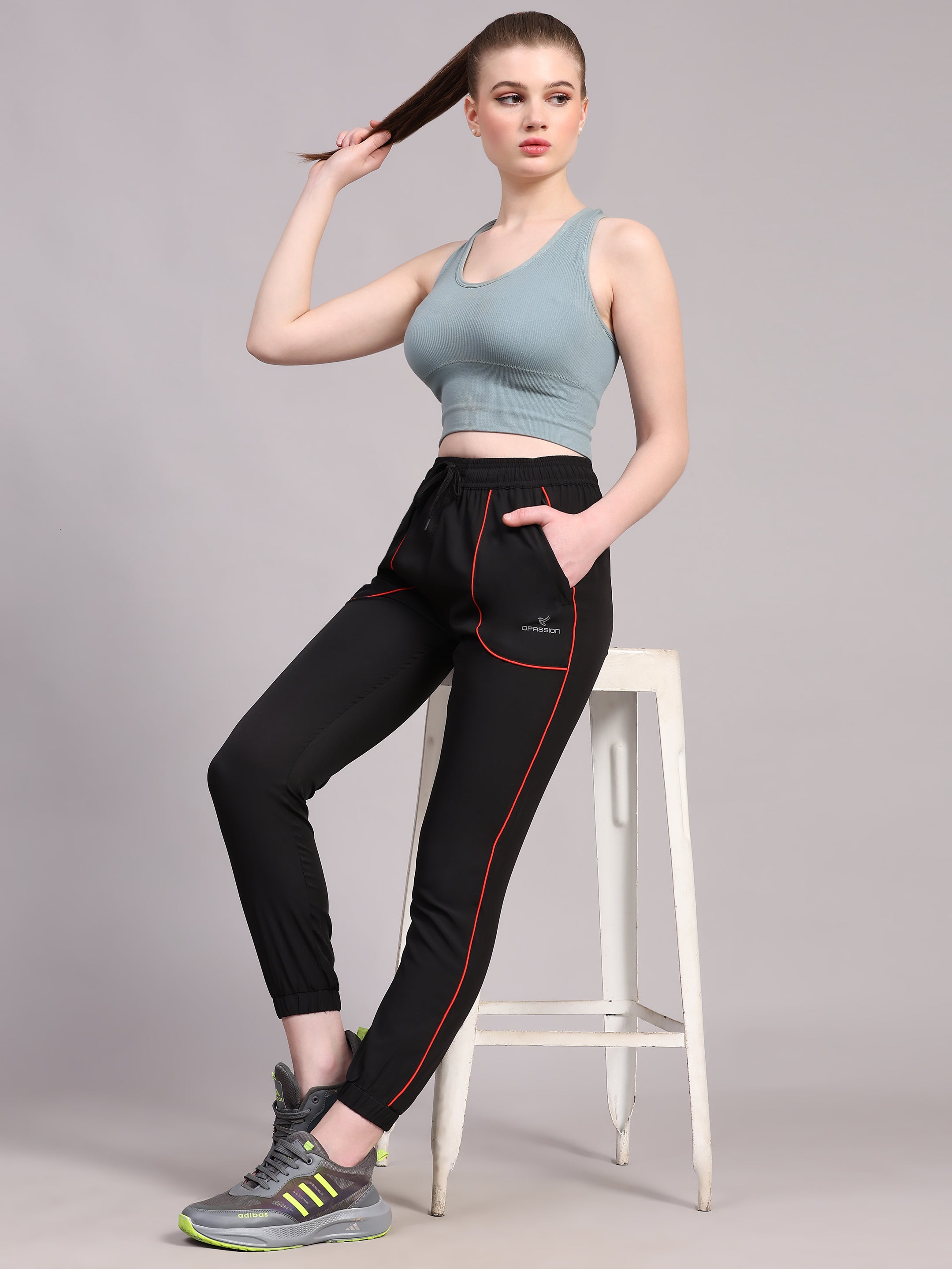 Womens NS Lycra Running Track Pants Wholesale India