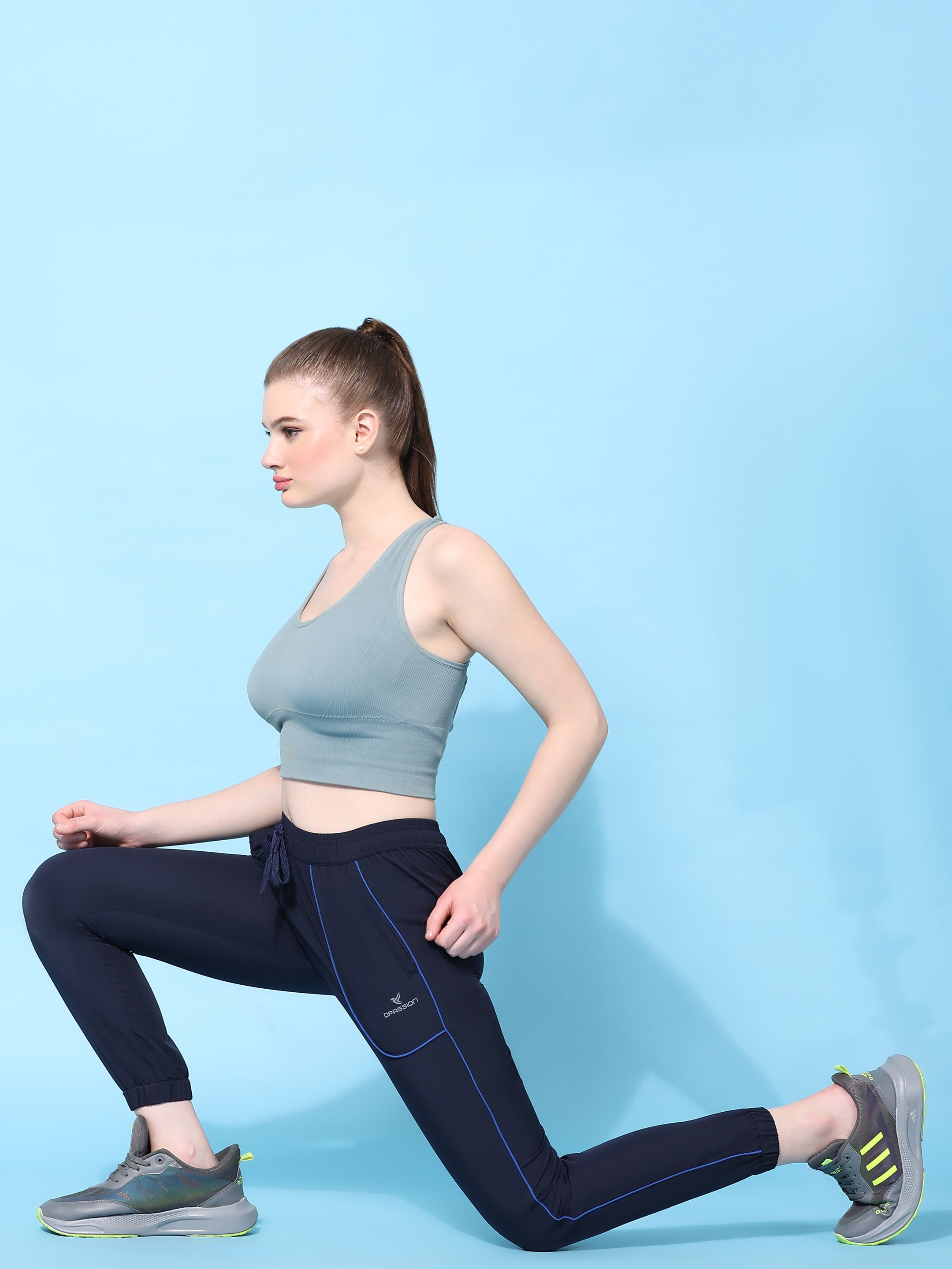 Womens NS Lycra Running Track Pants Wholesale India