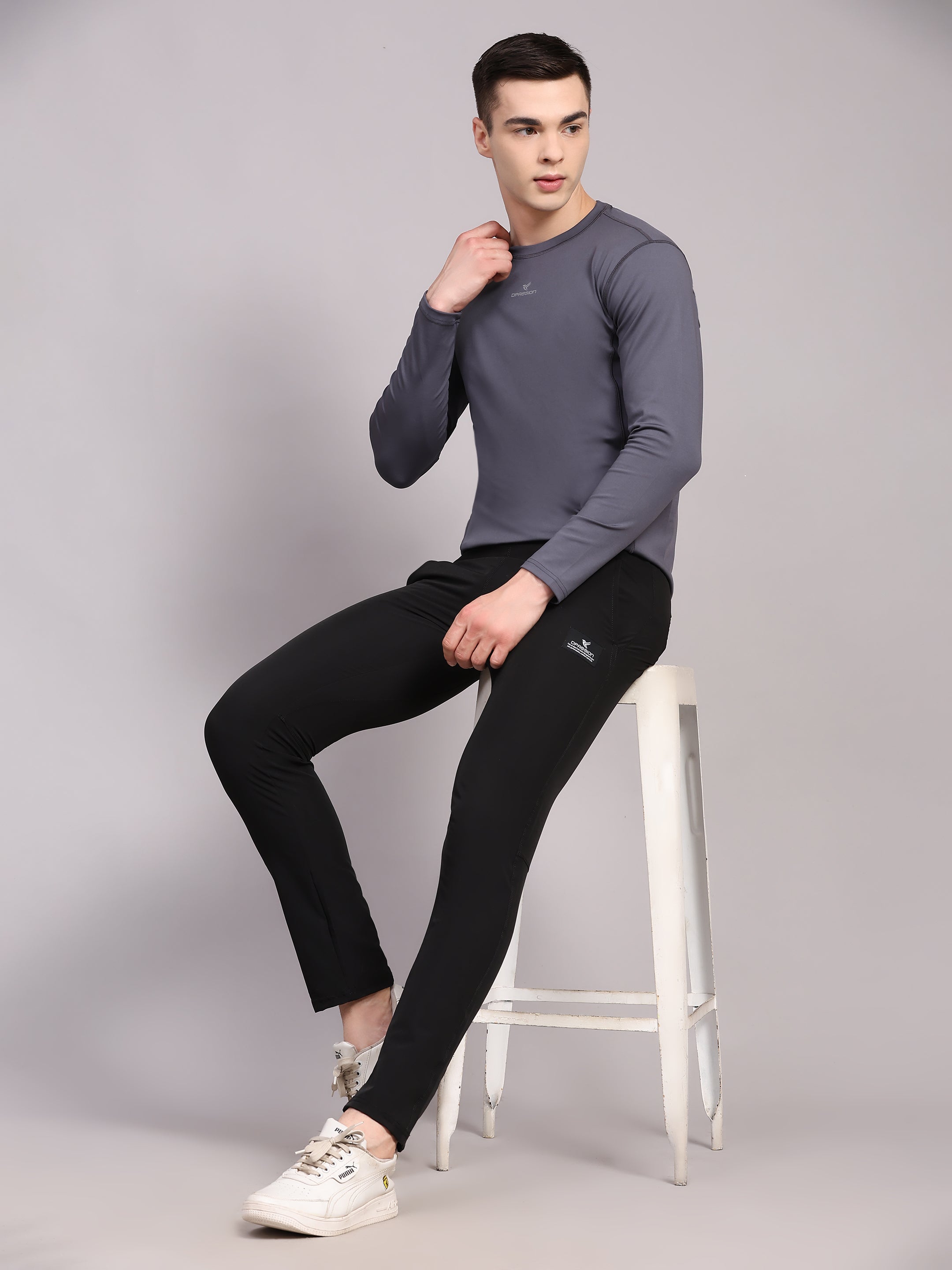 190 GSM 4 Way Lycra Compression T Shirt Wholesale