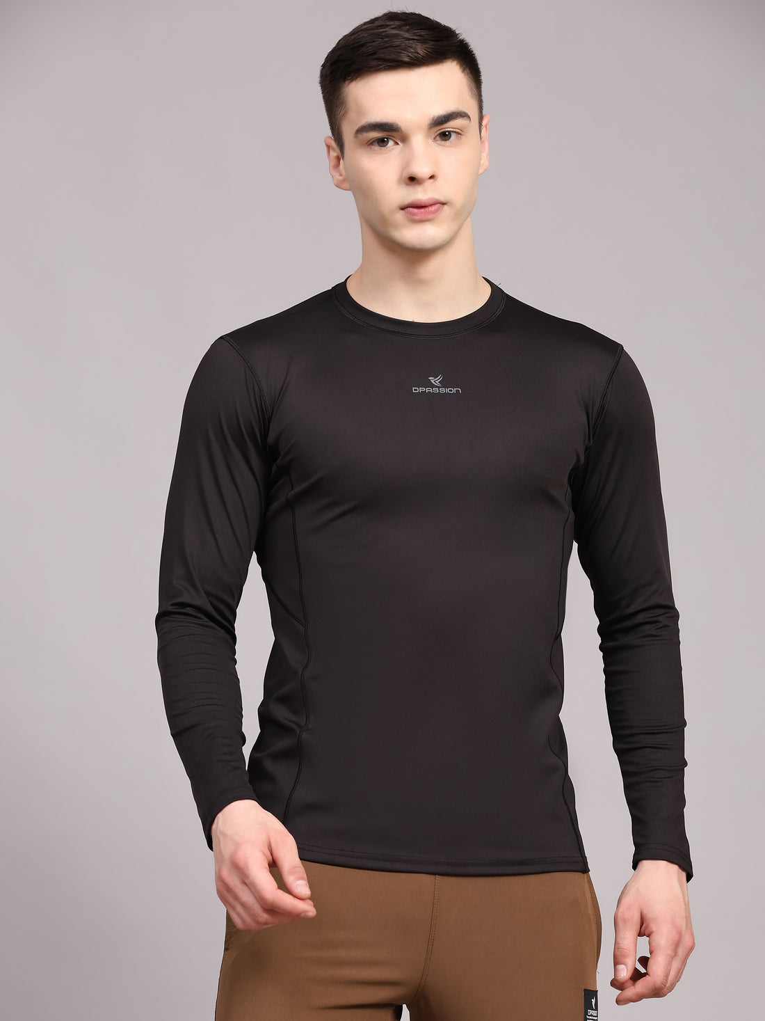 190 GSM 4 Way Lycra Compression T Shirt Wholesale